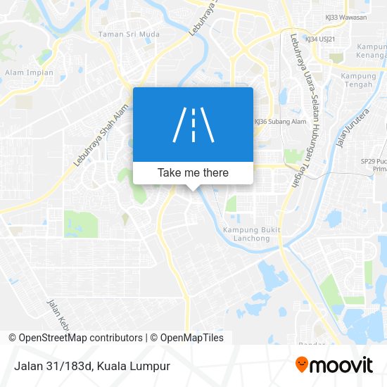 Peta Jalan 31/183d