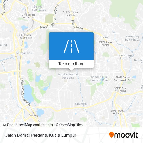 Peta Jalan Damai Perdana
