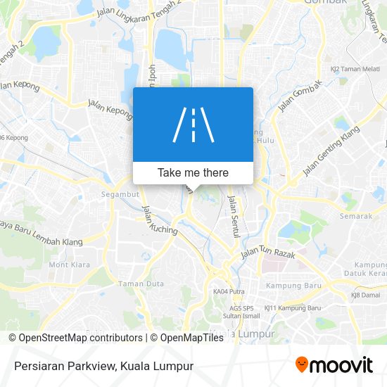 Peta Persiaran Parkview