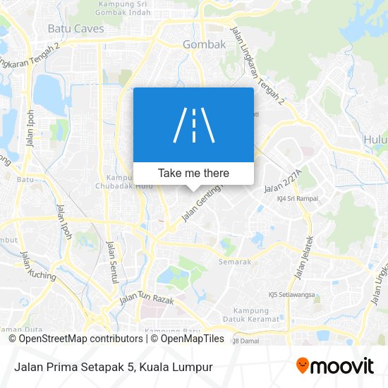 Jalan Prima Setapak 5 map