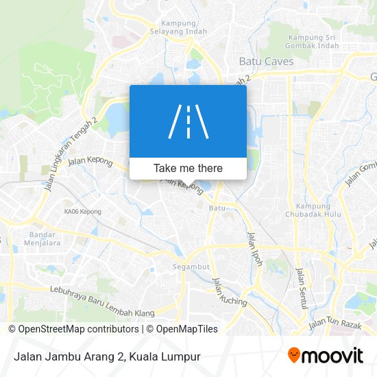 Jalan Jambu Arang 2 map
