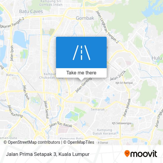 Jalan Prima Setapak 3 map