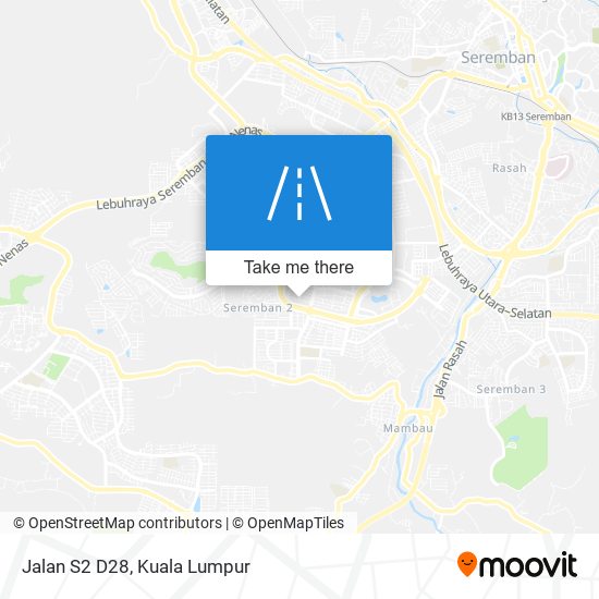 Jalan S2 D28 map