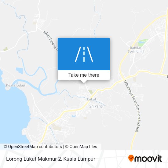 Lorong Lukut Makmur 2 map