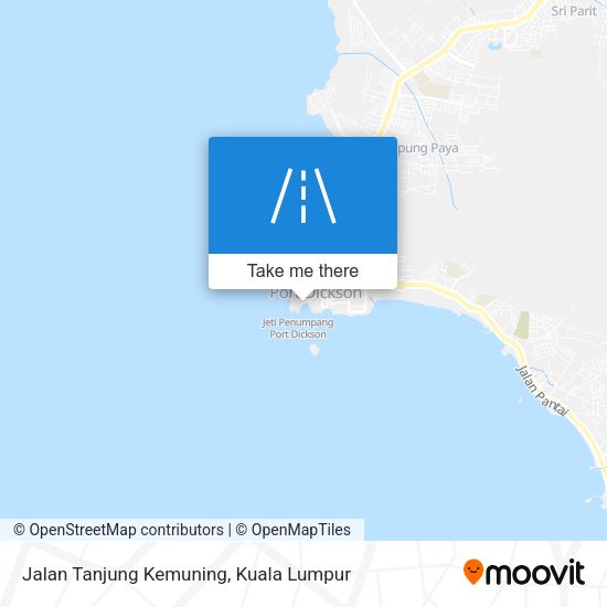 Jalan Tanjung Kemuning map