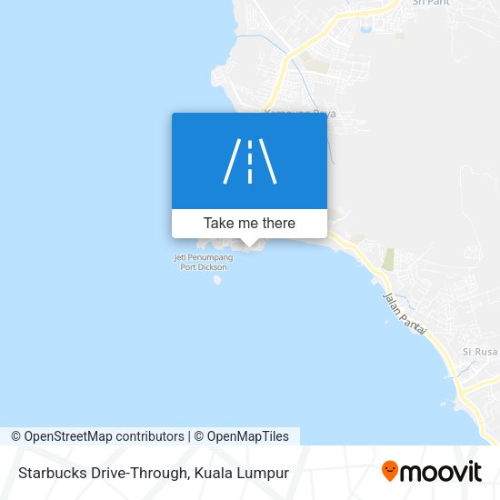 Starbucks Drive-Through map