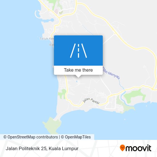 Jalan Politeknik 25 map