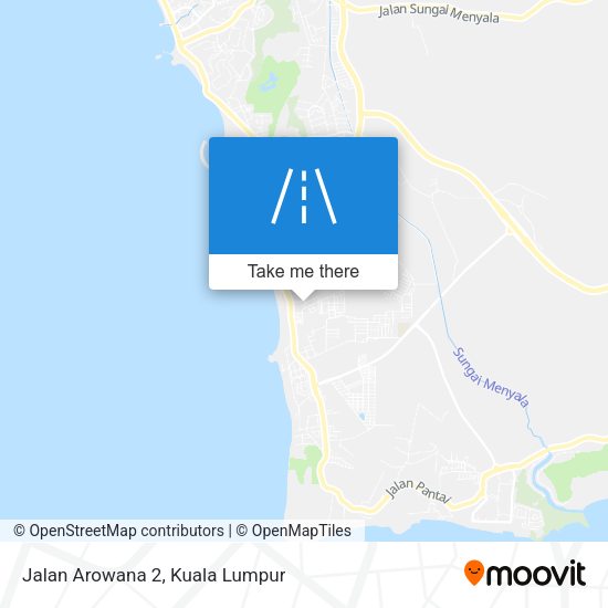 Peta Jalan Arowana 2