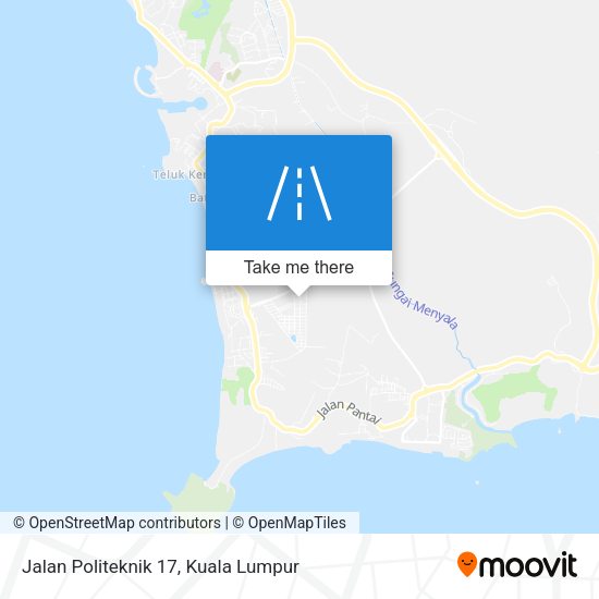 Jalan Politeknik 17 map