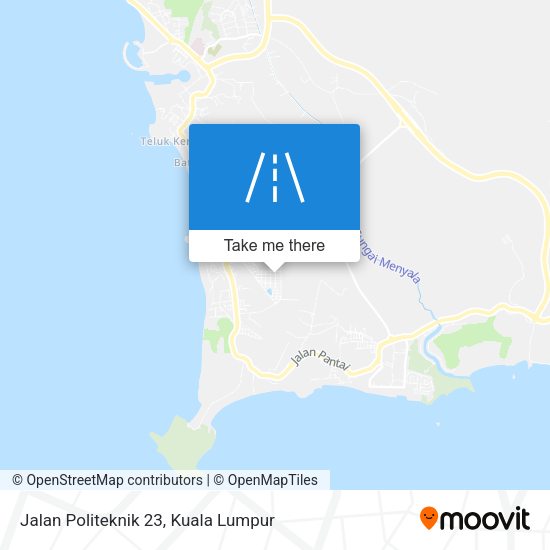 Jalan Politeknik 23 map