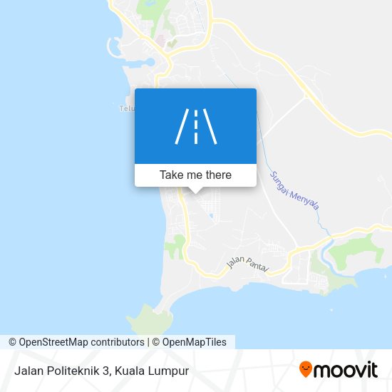 Jalan Politeknik 3 map