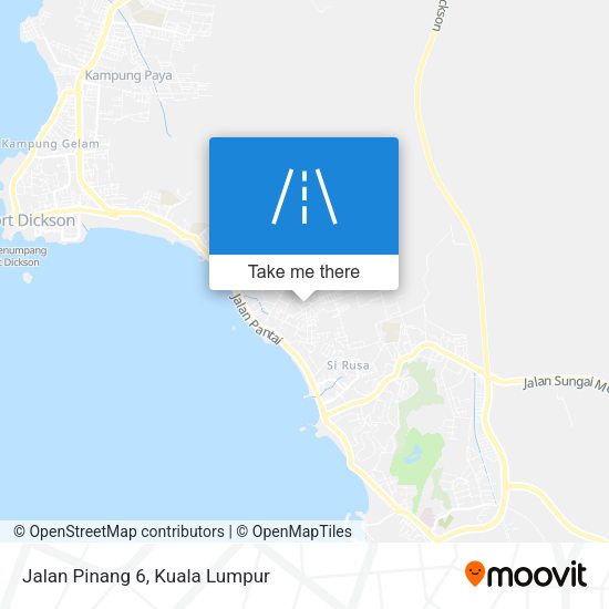 Peta Jalan Pinang 6