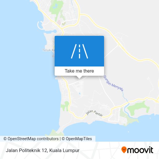 Jalan Politeknik 12 map