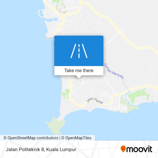 Jalan Politeknik 8 map