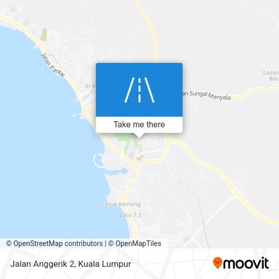 Jalan Anggerik 2 map