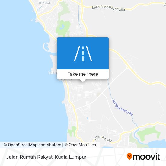 Jalan Rumah Rakyat map