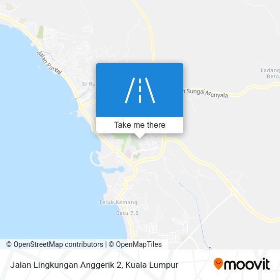 Jalan Lingkungan Anggerik 2 map