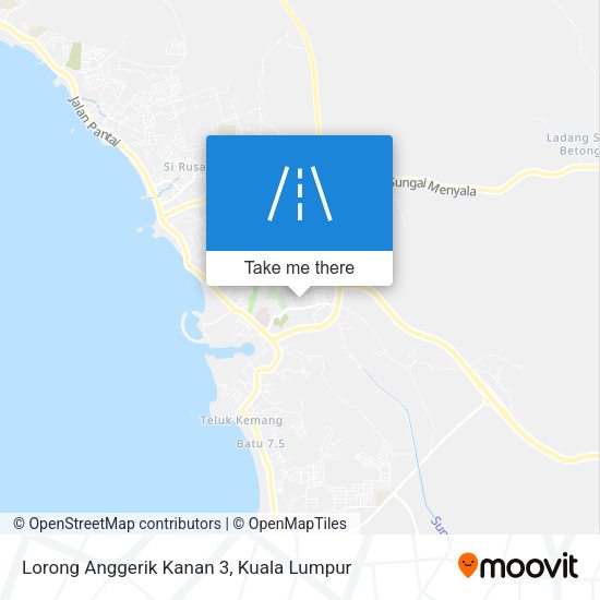 Lorong Anggerik Kanan 3 map