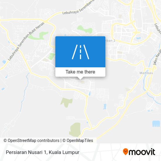Peta Persiaran Nusari 1