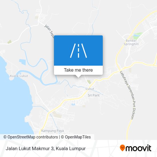 Peta Jalan Lukut Makmur 3