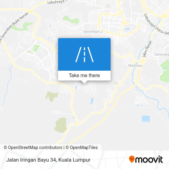 Jalan Iringan Bayu 34 map
