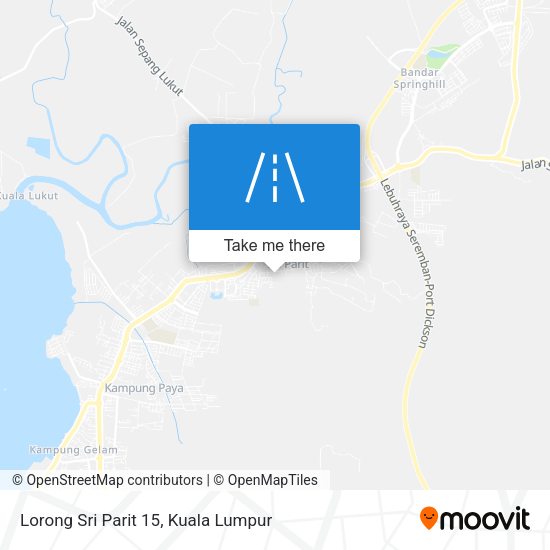 Lorong Sri Parit 15 map