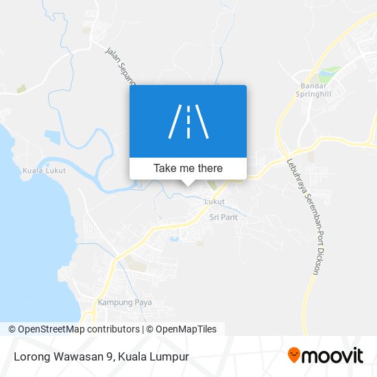 Lorong Wawasan 9 map