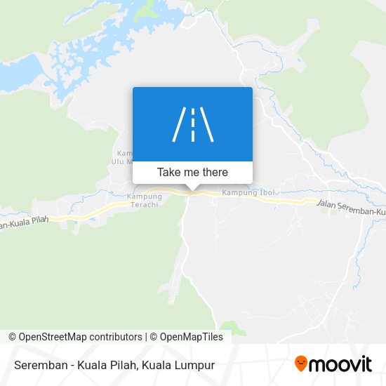 Peta Seremban - Kuala Pilah