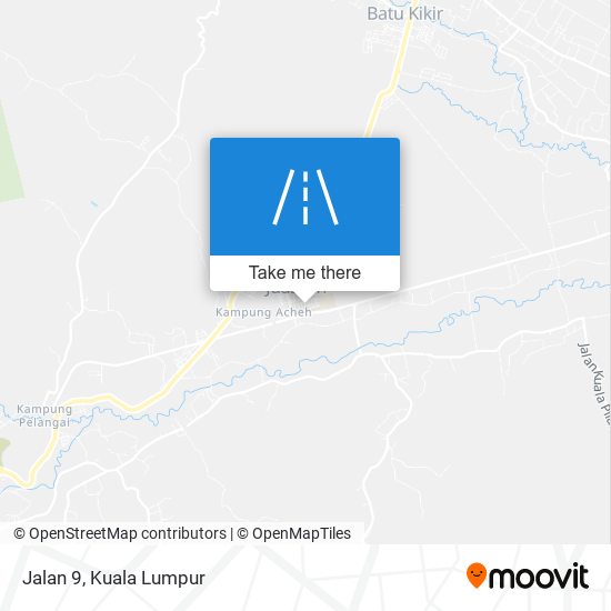 Jalan 9 map