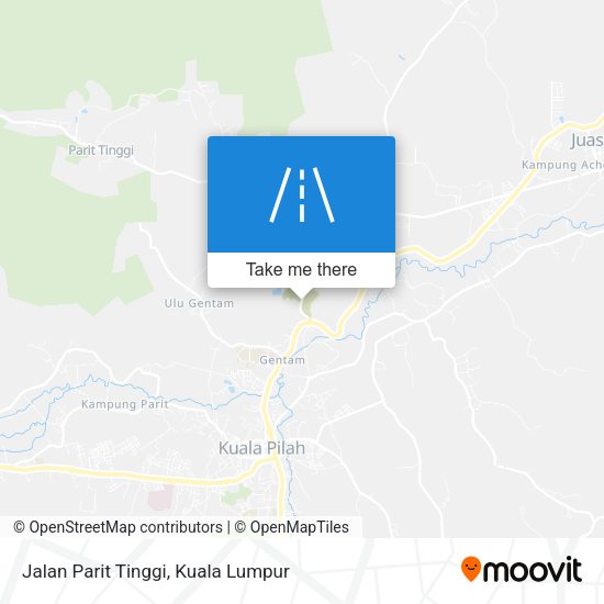 Jalan Parit Tinggi map