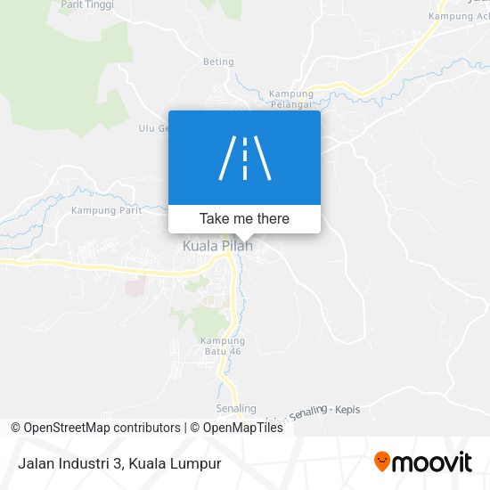 Jalan Industri 3 map