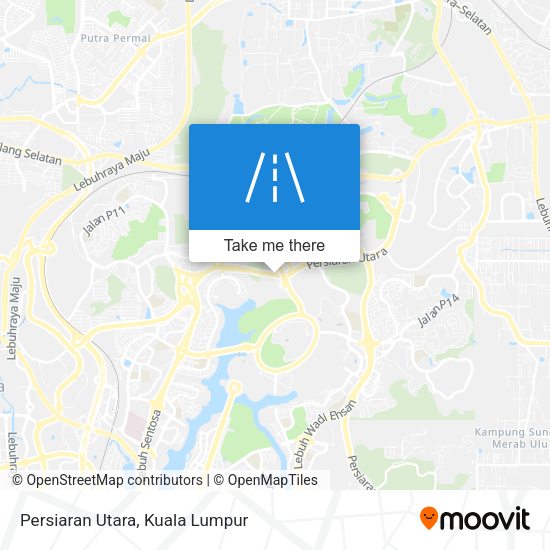 Persiaran Utara map