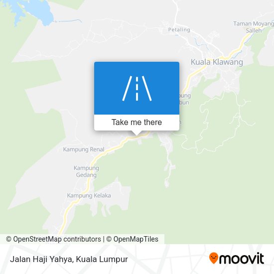 Jalan Haji Yahya map