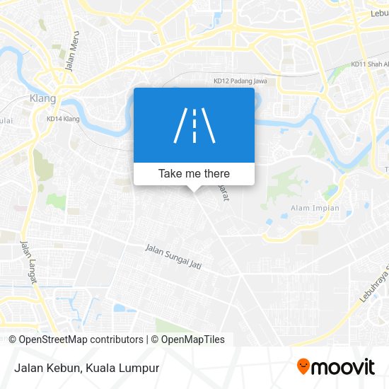 Jalan Kebun map