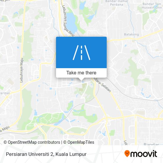 Persiaran Universiti 2 map