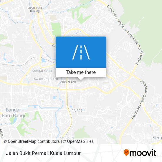 Peta Jalan Bukit Permai