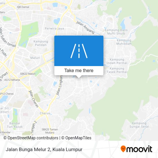 Peta Jalan Bunga Melur 2