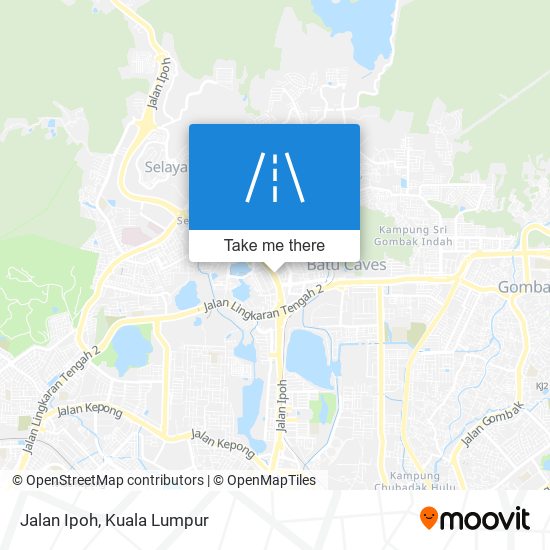 Jalan Ipoh map