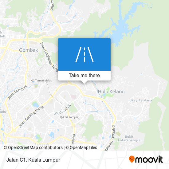 Jalan C1 map