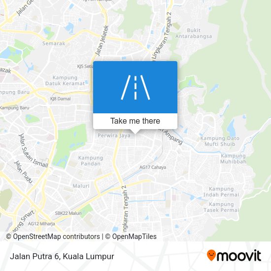 Peta Jalan Putra 6