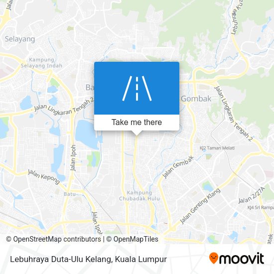 Lebuhraya Duta-Ulu Kelang map