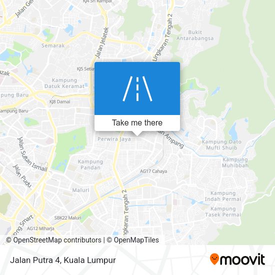 Jalan Putra 4 map