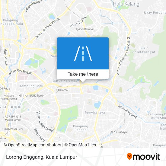 Peta Lorong Enggang