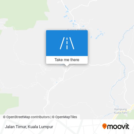 Jalan Timur map