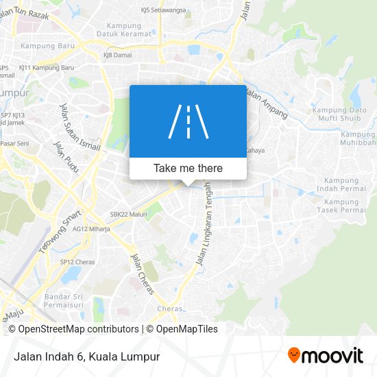 Peta Jalan Indah 6