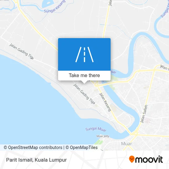 Parit Ismail map