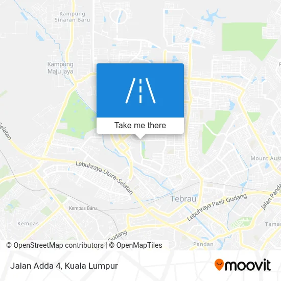 Jalan Adda 4 map