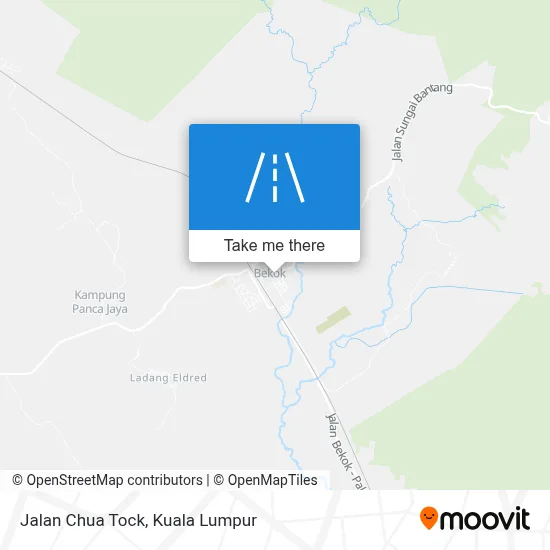 Jalan Chua Tock map