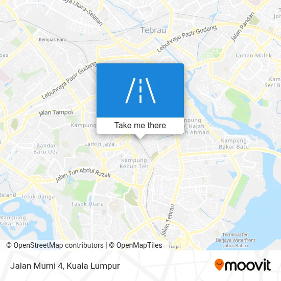 Jalan Murni 4 map