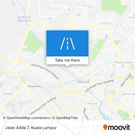 Jalan Adda 7 map